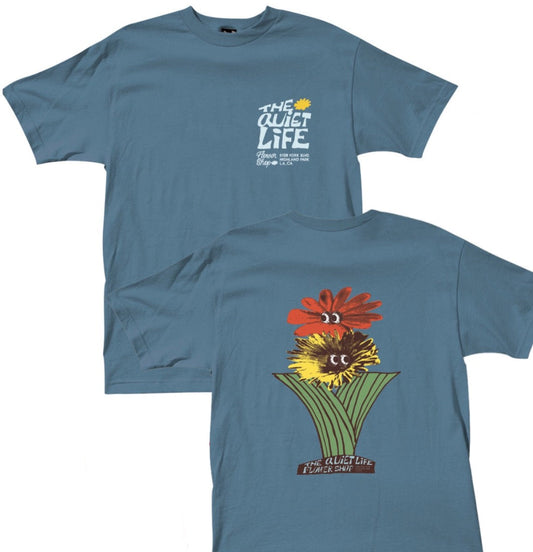 The Quiet Life - T-shirt 'Flower Shop Tee' (Slate) - Plazashop