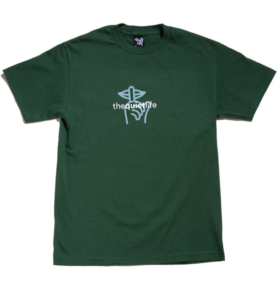 The Quiet Life - T-shirt 'Origin Shhh Tee' (Hunter Green) - Plazashop