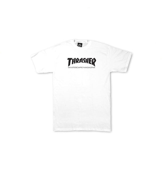 Thrasher Magazine - T-shirt 'Skate Mag Logo' (Kids) (White) - Plazashop