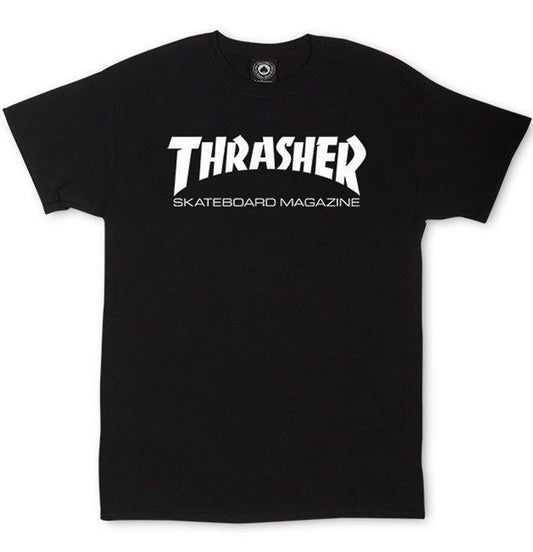 Thrasher Magazine - T-shirt 'Skate Mag Logo Tee' (Black) - Plazashop